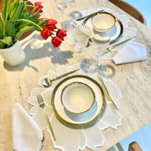 Conjunto Flor de Paris (total white)