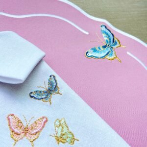 Páscoa Butterflies (Cor: Rosa Algodão)