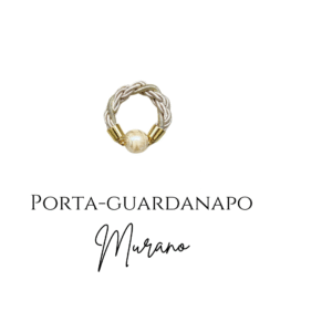 Porta-guardanapo Murano Fendi