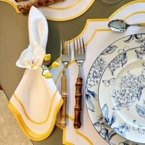 Guardanapo Linho Classic Canário