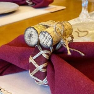 Porta Guardanapo Queijos e Vinhos