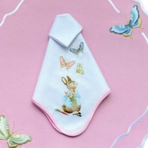 Guardanapo Linho Butterflies Rosa Algodão