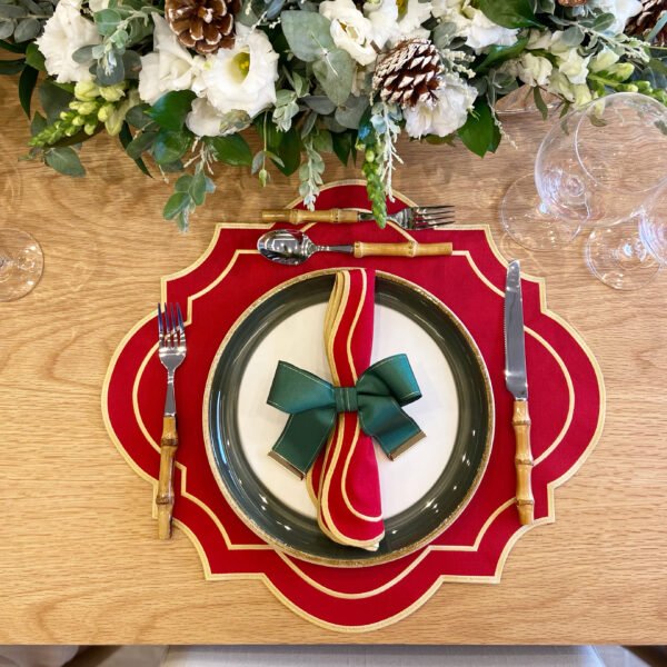 Conjunto Classic (cor: Red & Gold)