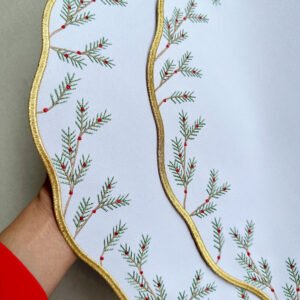 Jogo americano Cedro & Cerejas