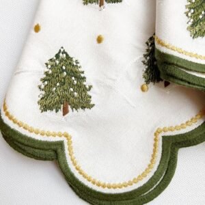 Natal Guardanapo Pinheiro Nevado