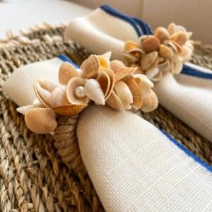 Porta Guardanapo Linho Búzios